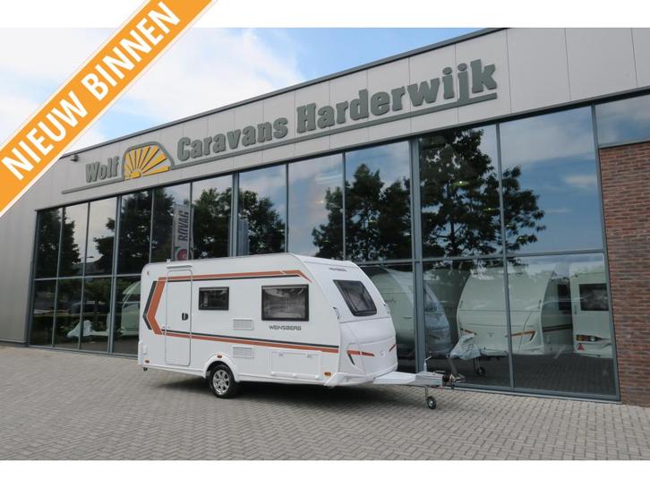 Weinsberg CaraOne 420 QD, Caravans en Kamperen, Caravans, Bedrijf, tot en met 4, 750 - 1000 kg, Treinzit, Overige merken, Dwarsbed