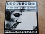 Udo Jürgens - Concerttoernee 1979 Vinyl, Ophalen of Verzenden, 1960 tot 1980, Zo goed als nieuw, 12 inch