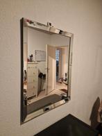 Grote Rechthoekige Spiegel met Facetrand, Ophalen of Verzenden, Zo goed als nieuw, Minder dan 100 cm, Rechthoekig