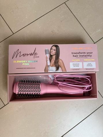 Nieuwe Mermade Hair Blowdry Brush Pink beschikbaar voor biedingen