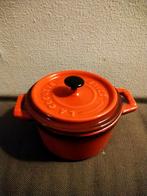 Staub la cocotte, Huis en Inrichting, Keuken | Potten en Pannen, Ophalen of Verzenden, Gebruikt, Glas