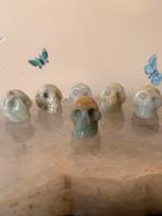 Aquamarijn schedel skull beschermt inzicht uniek power magie, Ophalen of Verzenden, Nieuw