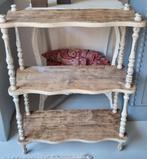 Groot oud Frans Brocante stevig houten rek
80 cm hoog, Ophalen