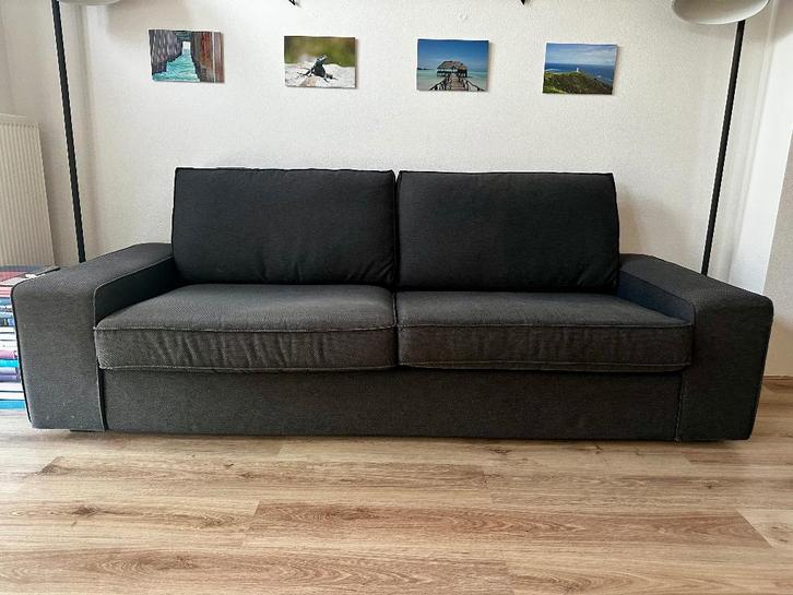 IKEA KIVIK 3-zits bank, Huis en Inrichting, Banken | Bankstellen, Gebruikt, Tweepersoons, 200 tot 250 cm, 75 tot 100 cm, Ophalen