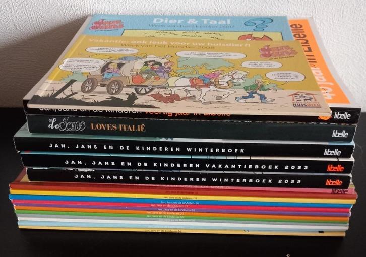Jan Jans en de Kinderen stripboeken (19x), Boeken, Stripboeken, Zo goed als nieuw, Meerdere stripboeken, Ophalen of Verzenden