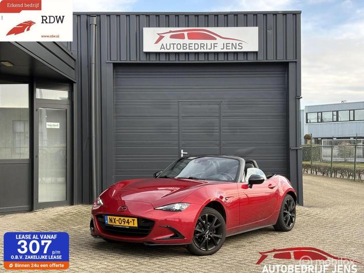Mazda MX-5 1.5 SkyActiv-G 131 GT-M, Auto's, Mazda, Bedrijf, Te koop, MX-5, ABS, Airbags, Airconditioning, Alarm, Bluetooth, Boordcomputer