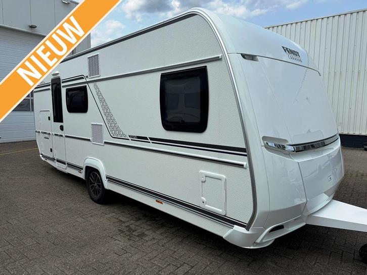 Fendt Bianco Selection 550 SKM met stapelbed, Caravans en Kamperen, Caravans, tot en met 5, Treinzit, Fendt, Dwars-stapelbed, Frans bed