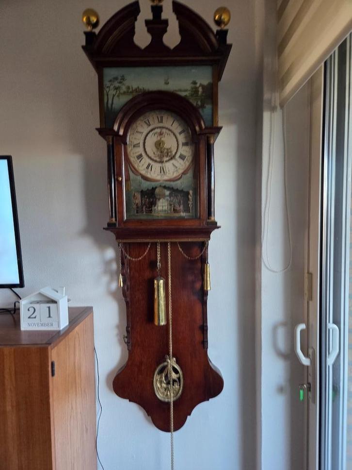 Friese Staarklok Ballonvaarder, Antiek en Kunst, Antiek | Klokken, Ophalen of Verzenden