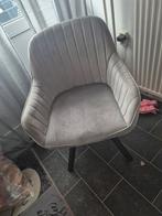 2 Stijlvolle Eetkamerstoelen, Ophalen, Minder dan 50 cm, Gebruikt, Minder dan 75 cm