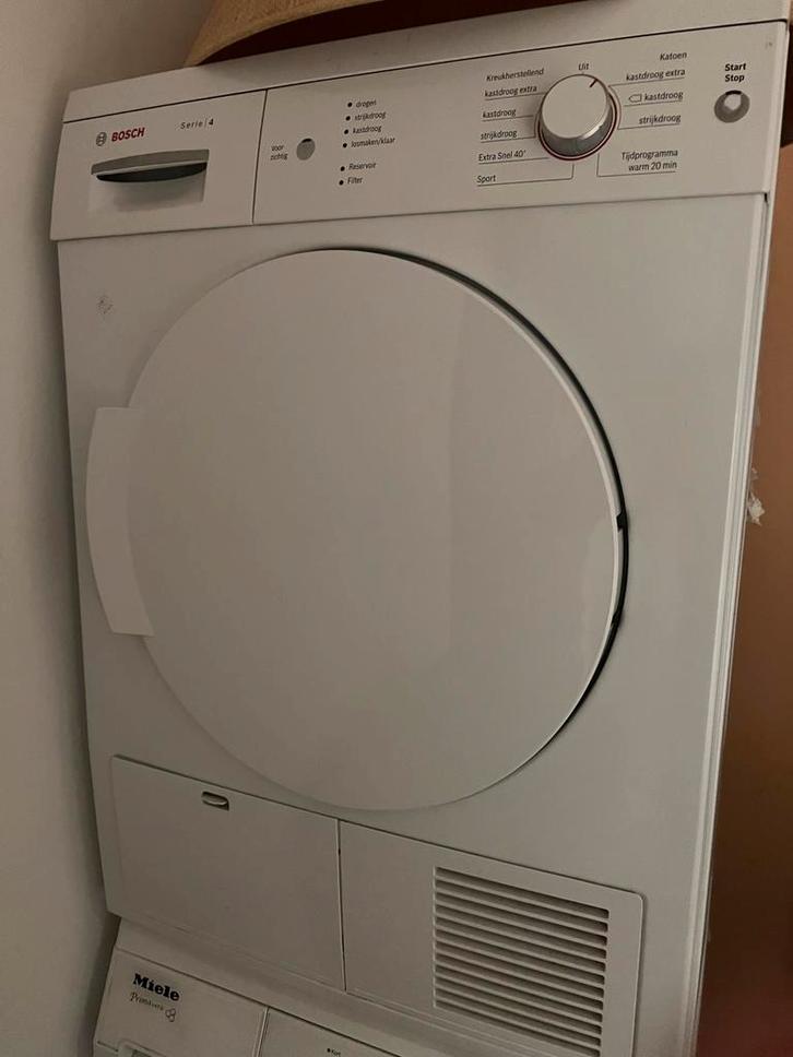 Bosch Serie 4 Droger - Uitstekend!, Witgoed en Apparatuur, Wasdrogers, Gebruikt, Condens, Voorlader, 6 tot 8 kg, 85 tot 90 cm