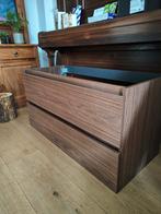 Nieuw! INK Badkamerkast 100cm warm walnoot, Huis en Inrichting, Ophalen, 100 tot 150 cm, Nieuw, Minder dan 100 cm