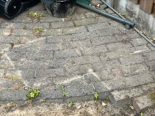 Straat stenen 21x10,5x7 cm, Tuin en Terras, Tegels en Klinkers, Zo goed als nieuw, Klinkers, Beton, 10 m² of meer, Ophalen
