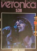 Veronica nr 40, 1973; The Rolling Stones, Moeder Ina, Verzamelen, Ophalen of Verzenden, Gebruikt, Boek, Tijdschrift of Artikel