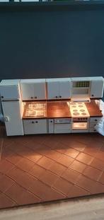 Vintage lundby keuken met verlichting 1.16, Ophalen of Verzenden, Zo goed als nieuw, Poppenhuis