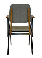Vintage Zwager Ermeloo, Palais De Tokyo stoel 50's design, Gebruikt, Vintage stoel, Vintage stoel, Ophalen of Verzenden