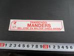 stickers Gemert Dansschool Manders Jose en Walter 04923-6606, Ophalen, Nieuw, Meerdere stickers