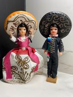 Vintage handmade pop “Mexicaans koppel”, Ophalen of Verzenden, Zo goed als nieuw, Pop