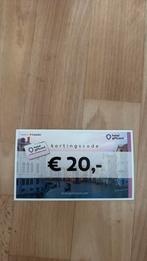 Hotelgiftcard t.w.v. €20 – via Expedia, Eén persoon, Kortingsbon, Overige typen