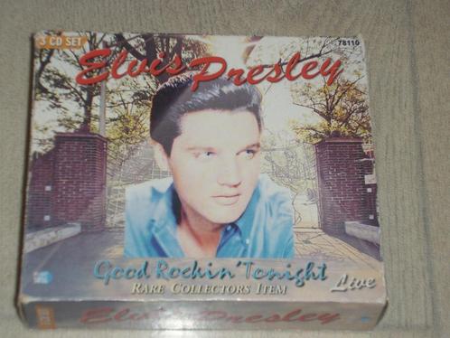 Elvis Presley.         3 CD Box.       Rare Collectors Item., Cd's en Dvd's, Cd's | Pop, Zo goed als nieuw, 1960 tot 1980, Boxset