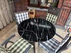Tuin tafel, Tuin en Terras, Ophalen, Zo goed als nieuw, Rond, Overige materialen