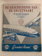 De geschiedenis van de luchtvaart album Hendrik Scholte, Boeken, Ophalen of Verzenden, Zo goed als nieuw, Plaatjesalbum
