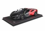 Ferrari SF90 Magma red - black BBR 1:18 ! C4F, Hobby en Vrije tijd, Modelauto's | 1:18, Overige merken, BBR, ., Nieuw