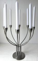 Puntgave Zweedse design Kandelaar Stockholm 8 armig, Huis en Inrichting, Overige materialen, 25 tot 50 cm, Verzenden, Zo goed als nieuw