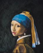 Meisje met de parel, Antiek en Kunst, Kunst | Schilderijen | Modern, Ophalen of Verzenden