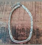 Prachtige Monet ketting 41 cm jaren 60 Vintage., Sieraden, Tassen en Uiterlijk, Ophalen of Verzenden, Nieuw, Zilver, Overige materialen