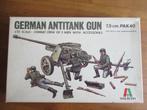 German Antitank Gun 7,5cm PAK 40 (Italaerei 1/35), Ophalen of Verzenden, Zo goed als nieuw, 1:35 tot 1:50, Diorama
