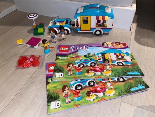 Lego Friends 41034 Zomer Caravan, Kinderen en Baby's, Speelgoed | Duplo en Lego, Gebruikt, Lego, Complete set, Ophalen of Verzenden