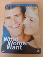 What Woman Want. O.a Mel Gibson & Helen Hunt. Metal Case 4=3, Alle leeftijden, Ophalen of Verzenden, Zo goed als nieuw, Romantische komedie