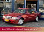 Mercedes-Benz C-klasse 200 Sport AUTOMAAT Youngtimer! TOPSTA, Auto's, Automaat, 1998 cc, Zwart, Bedrijf