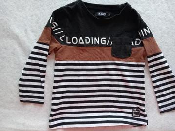 Shirt gestreept, maat 110/116 beschikbaar voor biedingen