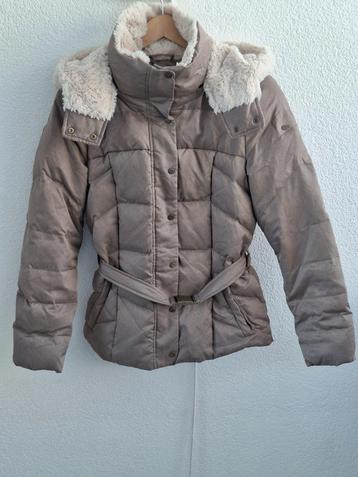 Esprit mooie warme winterjas, taupe, mt S/ 36  beschikbaar voor biedingen