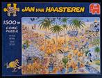 Jan van Haasteren - De Oase - 1500 stukjes compleet, Ophalen of Verzenden, 500 t/m 1500 stukjes, Zo goed als nieuw, Legpuzzel