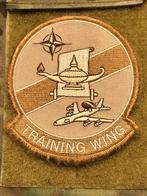 Embleem nato awacs training wing desert, Verzamelen, Verzenden, Luchtmacht, Embleem of Badge