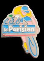 Tour de France le Parisien pin winnaar pin, Verzamelen, Verzenden, Nieuw, Sport, Speldje of Pin