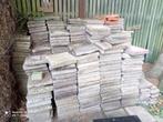300 stuks gratis stoeptegels 30 bij 30, Tuin en Terras, Ophalen, Gebruikt, Beton, Terrastegels