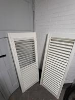 Gereserveerd 2x Shutters wit in goede staat, Huis en Inrichting, Ophalen, Zo goed als nieuw