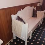 Leuke grote brocante klepbank, Ophalen, Zo goed als nieuw, Eenpersoons, Minder dan 150 cm