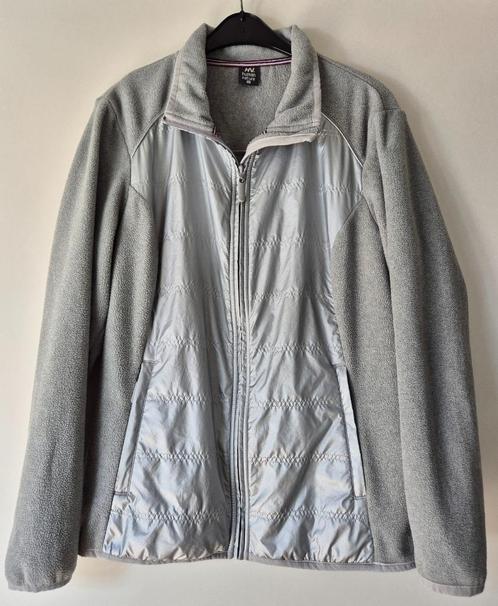 Humane Nature lichtgrijs/zilver fleecevest Maat XXL - ANWB, Kleding | Dames, Truien en Vesten, Zo goed als nieuw, Maat 46/48 (XL) of groter