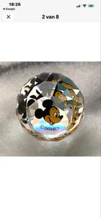 Swarovski Mickey Mouse Kristal Presse Papier, Ophalen of Verzenden, Mickey Mouse, Zo goed als nieuw, Beeldje of Figuurtje