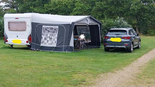 Dorema voortent met passende luifel, maat 11, Caravans en Kamperen, Tenten, Zo goed als nieuw, Ophalen