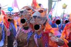 Carnavalspakken leeuw 37 stuk verschillende maten, Ophalen, Carnaval, Maat 42/44 (L), Zo goed als nieuw