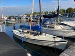 Polyvalk compleet met dekzeil en motor, Watersport en Boten, Open zeilboten, Polyvalk, 6 meter of meer, Buitenboordmotor, Polyester