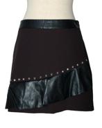 Nieuw Liu Jo rokje, faux leather, zwart, Mt. M, Maat 38/40 (M), Verzenden, Zwart, Nieuw