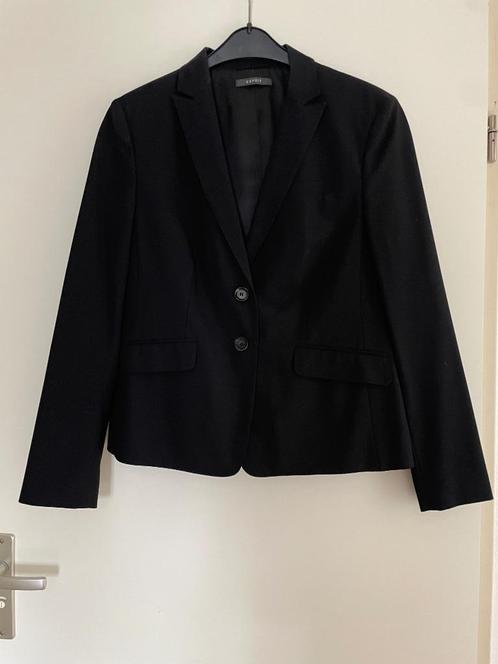 Esprit jasje maat 42 zwart, Kleding | Dames, Jasjes, Kostuums en Pakken, Zo goed als nieuw, Maat 42/44 (L), Zwart, Ophalen of Verzenden