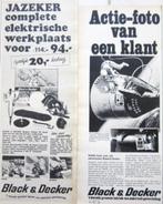65+ vintage advertenties reclames gereedschap Bosch Wolf, Verzamelen, Merken en Reclamevoorwerpen, Verzenden, Gebruikt, Overige typen