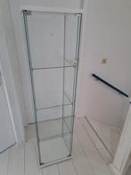 Ikea vitrinekast Detolf wit, Huis en Inrichting, Ophalen, Zo goed als nieuw, 25 tot 50 cm, 50 tot 100 cm